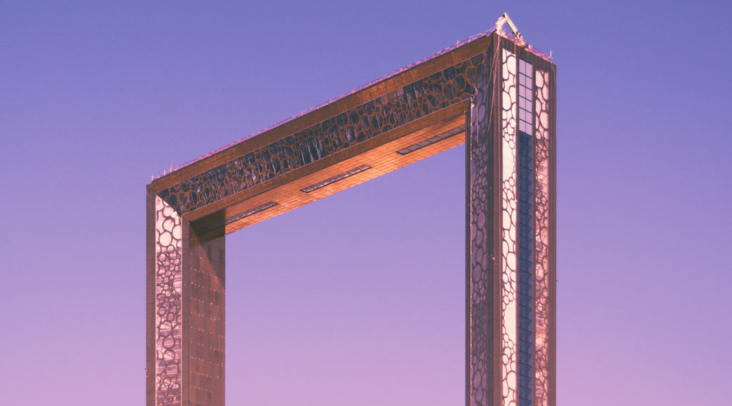 Purple and gold gate. Photo credit Reinhart Julian